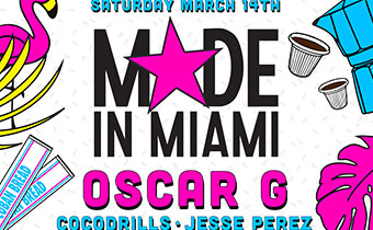 Miami Music Week Poster - March 18