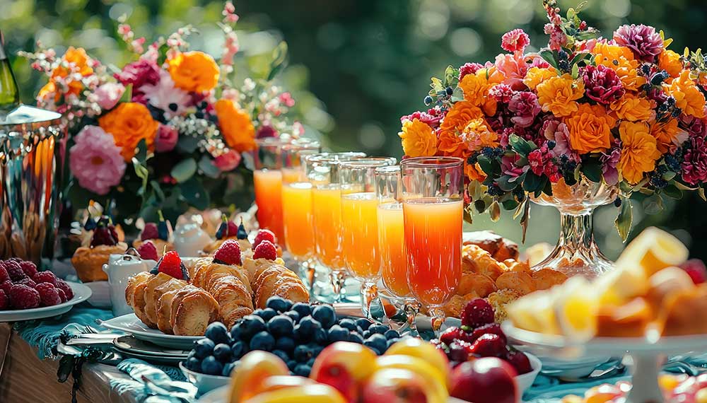 image of floral tablescape