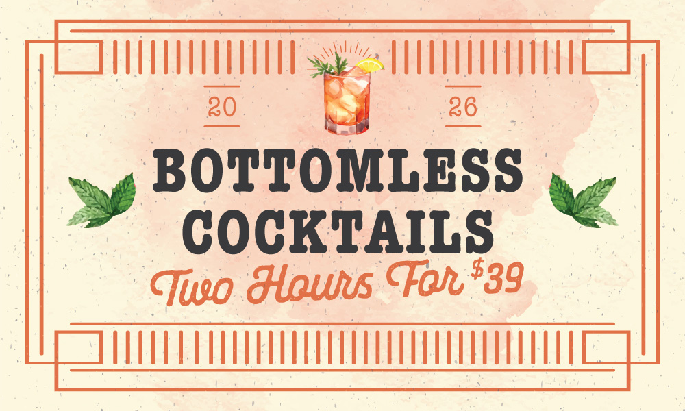 Bottomless Cocktails at The Social Club