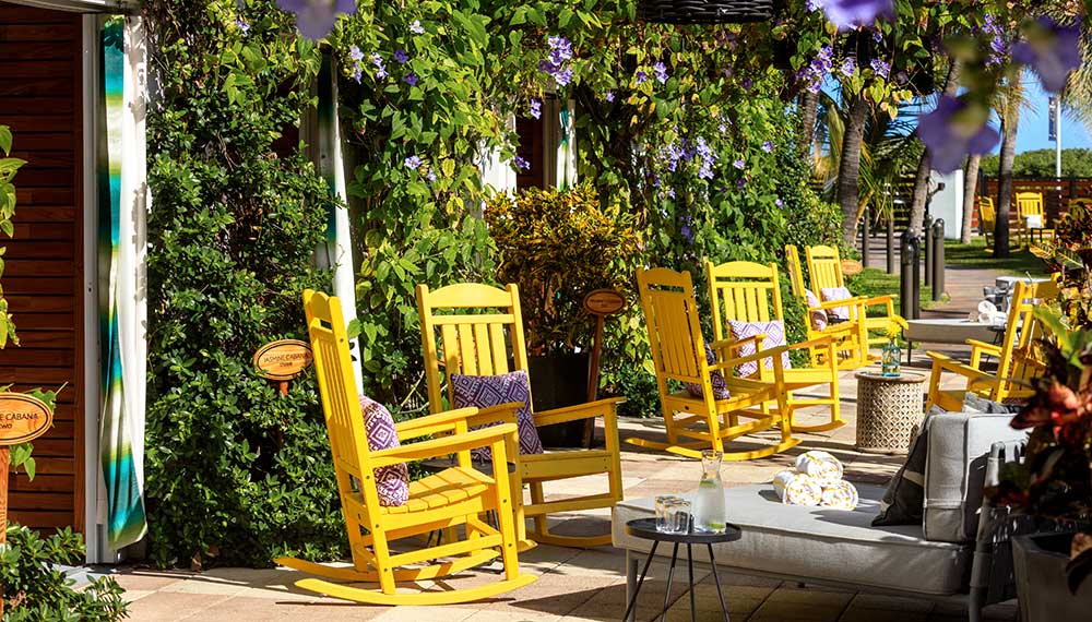Cabanas at Solei Beach Club