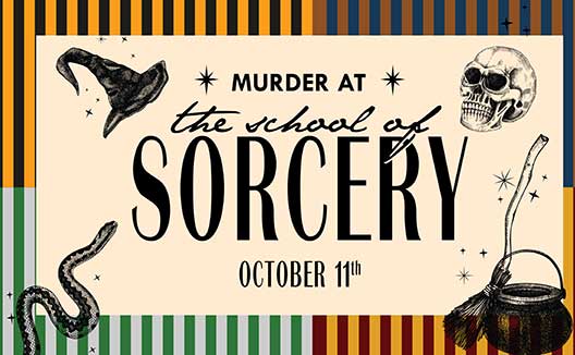 Murder at the School of Sorcery: A Murder Mystery Dinner Web Tile