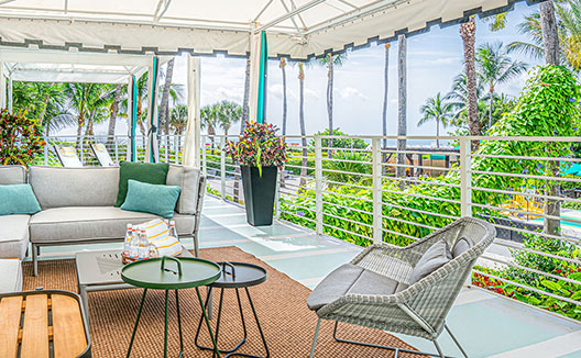 the vines cabana